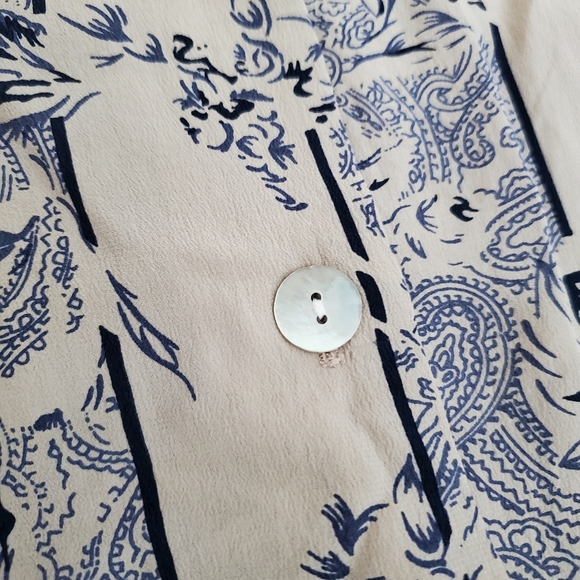 Silk Sleeveless Pant Set Size Large - Picture 5 of 10